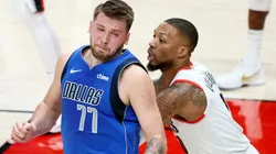 Luka Doncic y Damian Lillard