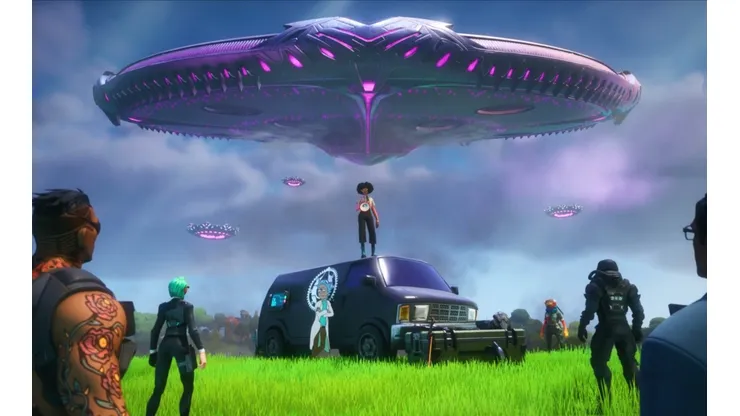 Fortnite Temporada 7: Cómo entrar en la nave nodriza