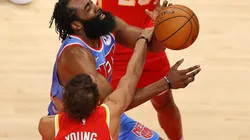 Harden y Young, maestros en que les cometan faltas.