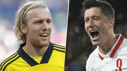 Suecia vs. Polonia por la Fecha 3 (Fotos: Getty Images)