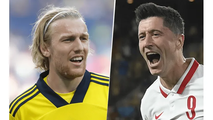 Suecia vs. Polonia por la Fecha 3 (Fotos: Getty Images)