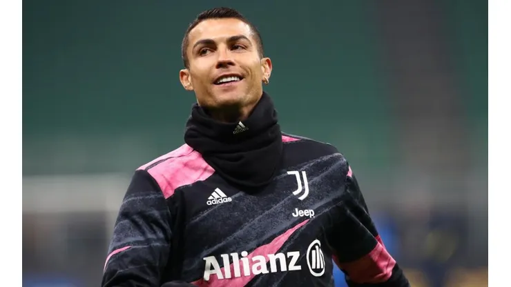 Cristiano Ronaldo durante un encuentro con Juventus.