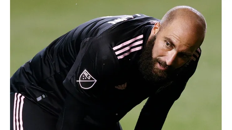 Gonzalo Higuaín, delantero de Inter Miami