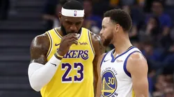 LeBron James y Stephen Curry