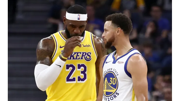 LeBron James y Stephen Curry