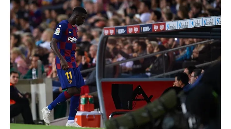 Ousmane Dembelé, jugador del Barcelona.