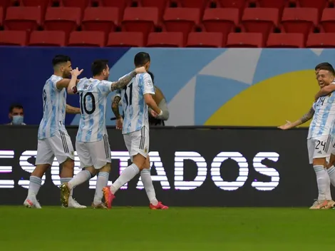 Argentina sufrió pero venció a Paraguay y se metió en cuartos de final