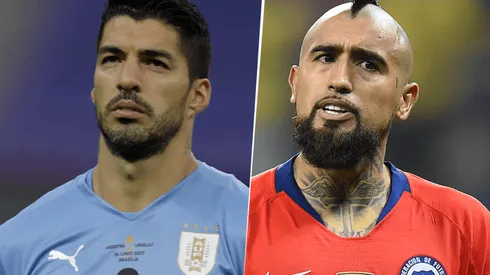 Uruguay vs. Chile (Fotos: Getty Images).