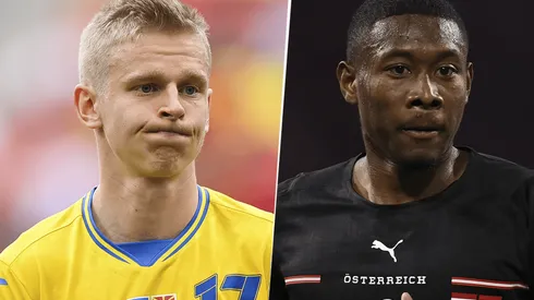 Ucrania y Austria se medirán en un partido clave por la Eurocopa. (Foto: Getty).