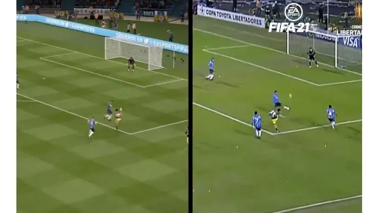 FIFA 21: Recrean el gol de Riquelme a Gremio en la Copa Libertadores 2007