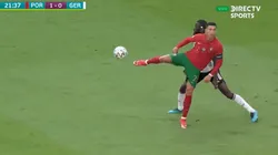 El doble lujo de Cristiano Ronaldo.