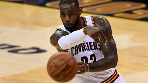 LeBron James en las finales de 2016. (Foto: Getty)