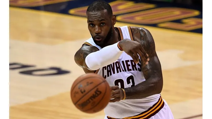 LeBron James en las finales de 2016. (Foto: Getty)