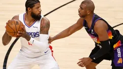 Paul George y Chris Paul