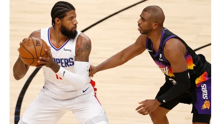 Paul George y Chris Paul