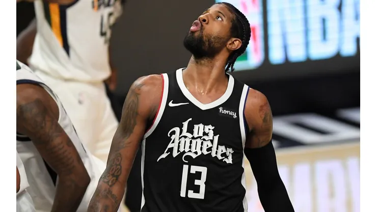 Paul George en el game 6 ante el Jazz.