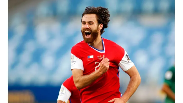 El primer grito de gol de Brereton en la Selección de Chile.