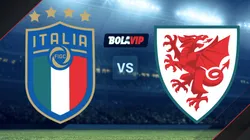 Italia vs. Gales por la Eurocopa.