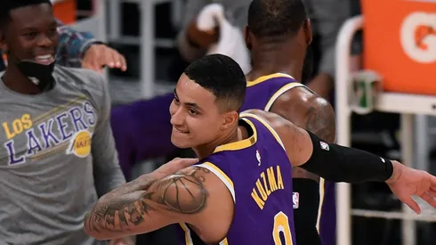 Kyle Kuzma y LeBron James