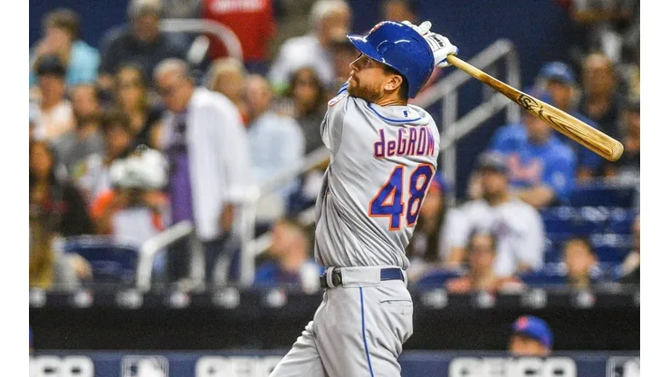 Jacob deGrom apenas completó tres innings en su última salida (Getty Images)