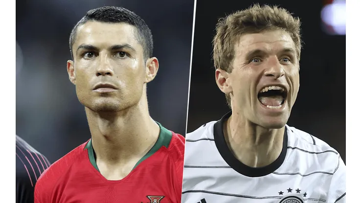 Portugal vs. Alemania por la Eurocopa (Foto: Getty Images).