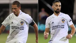 Javier Hernández y Sebastian Lletget