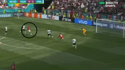 El gol de Attila Fiola para el 1-0 de Hungría.