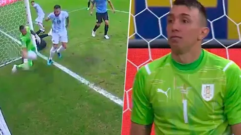 Video: el grito de Muslera que desconcertó a Suárez en el gol de Argentina