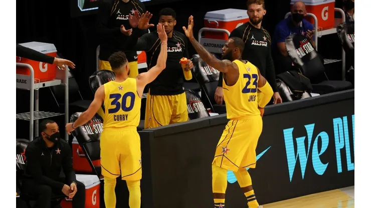LeBron James en Juego de las Estrellas 2021