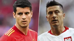 España vs. Polonia por la Eurocopa (Foto: Getty Images).