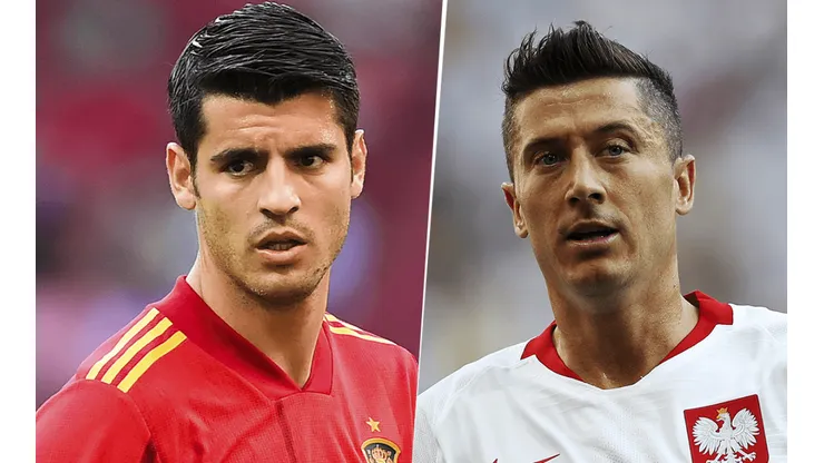 España vs. Polonia por la Eurocopa (Foto: Getty Images).