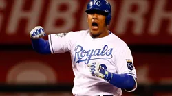 Salvador Pérez está a nueve jonrones de su mejor marca en una temporada (Getty Images)