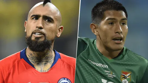 Chile y Bolivia jugaron un partido muy parejo con victoria chilena (Foto: Getty).