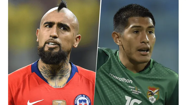 Chile y Bolivia jugaron un partido muy parejo con victoria chilena (Foto: Getty).