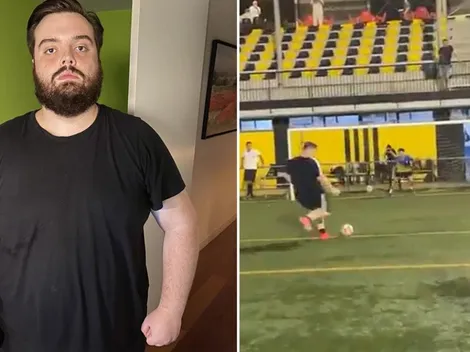 ¡Calidad pura! Así fue el golazo de penal de Ibai en su vuelta al fútbol