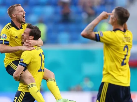 Suecia le ganó a Eslovaquia en un duelo directo y ahora es líder del Grupo E