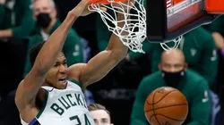 Giannis Antetokounmpo aportó 30 puntos (Getty Images)