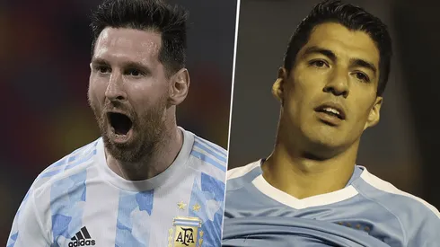 La Argentina de Messi y la Uruguay de Luis Suárez protagonizarán el duelo de la fecha (Foto: Getty)