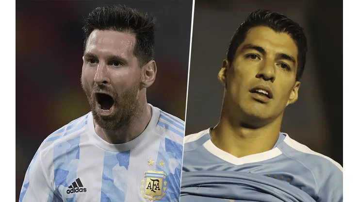 La Argentina de Messi y la Uruguay de Luis Suárez protagonizarán el duelo de la fecha (Foto: Getty)