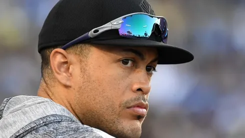 Giancarlo Stanton está listo para volver a jugar a la defensiva (Getty Images)