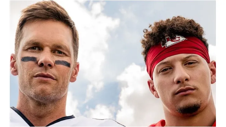 Tom Brady y Patrick Mahomes (Foto: EA Sports)