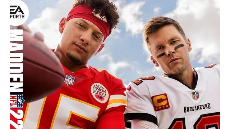 Tom Brady y Patrick Mahomes son la cara del nuevo Madden NFL 22