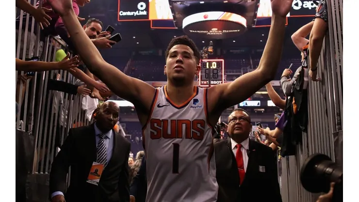 Devin Booker, estrella de Phoenix Suns