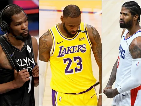 No hubo paraíso: el meme que se burló de LeBron con Durant y George