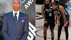 Reggie Miller, James Harden y Kevin Durant