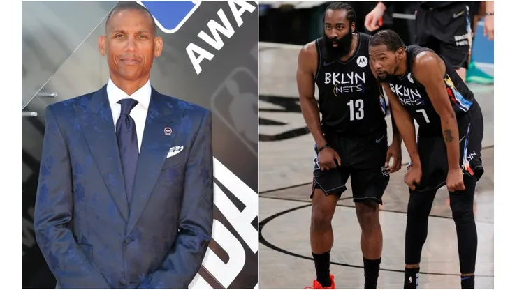 Reggie Miller, James Harden y Kevin Durant
