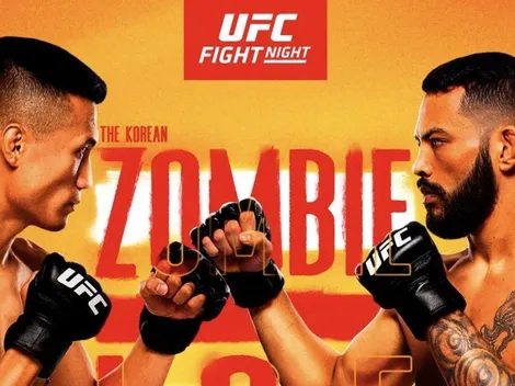 VER HOY EN VIVO UFC Fight Night | The Korean Zombie vs. Daniel Ige | Horarios, cartelera completa y canales de TV