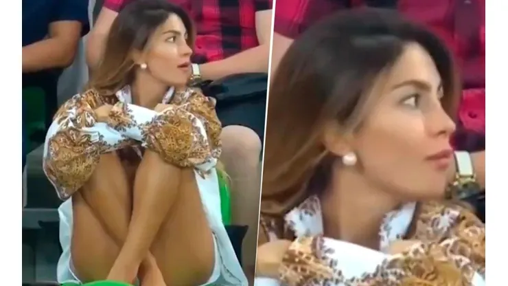Video: el relator vio a esta mujer y se puso a cantarle en vivo