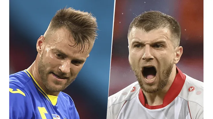 Ucrania vs. Macedonia del Norte (Fotos: Getty)