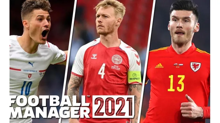 La Eurocopa crea un Top 10 de nuevos jugadores favoritos en el Football Manager 21